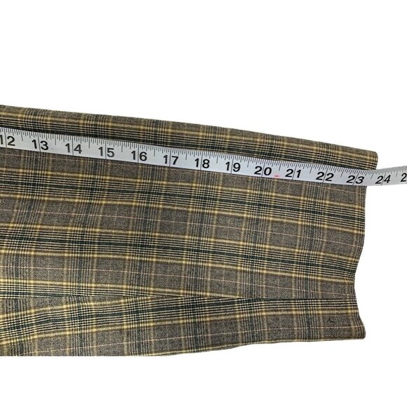 CJ Banks Women's Emerald Essence Plaid Blazer - Picture 8 of 9